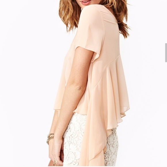 Babydoll Chiffon Top - Picture 6 of 6